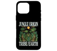 Jungle Origin Tribe/Terre Cultures Anciennes Tropicales Forêt Coque pour iPhone 16 Pro Max