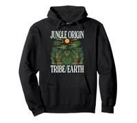 Jungle Origin Tribe/Terre Cultures Anciennes Tropicales Forêt Sweat à Capuche