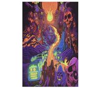 Jungle Sauvage Puzzle Adulte 1000 Pièces Artisanat Cadeau Famille Puzzles Jouet en Bois Cadeau Unique Décoration Intérieure 78×53cm