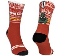 Jungle Socks Chaussettes de sport longues colorées et amusantes pour hommes et femmes, pour le CrossFit, le cyclisme, la course à pied, le VTT. Conçu en Europe. 43-46 EU.
