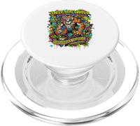 Jungle Tiger Beat Warrior PopSockets PopGrip pour MagSafe