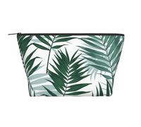 Jungle Tropicale, modèle sans Couture avec Feuilles de Palmier, Trousse de Toilette Trousse de Maquillage Sac à cosmétiques Trousse de Toilette de Voyage Portable