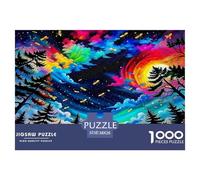 Jungle1000 Pièces PuzzlePièces forêt végétale pour Adultes Moderne Jeu Premium avec Défis Paysagedes QuatreSaisons 38x26cm/1000pcs