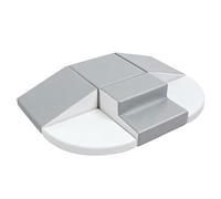 JungleDove Lot de 6 blocs de construction en mousse pour enfants - Pour l'escalade et l'intérieur - Blocs de construction géants pour la motricité de bébé - Jouet d'escalade - Blocs de construction en