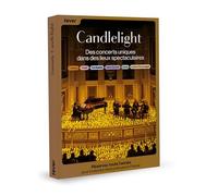 JungleGift Fever Candlelight 60€ - Coffret Cadeau - des Concerts Uniques dans des lieux spectaculaires : Seul ou à Deux - Disponibilité et Réservation 100% en Ligne