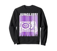Junglist Music Batterie et Basse Violet Sweatshirt