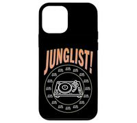 Junglist Music Drum and Bass Dance Rave DJ Plateau tournant Coque pour iPhone 12 Mini