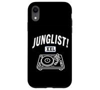 Junglist Music Drum and Bass Dance Rave Jungle DJ Platine Coque pour iPhone XR