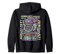 Junglist Music Plateau tournant pour Batterie et Basse Jungle Music Junglist Sweat à Capuche