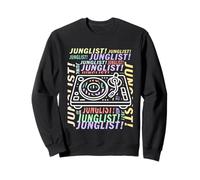 Junglist Music Plateau tournant pour Batterie et Basse Jungle Music Junglist Sweatshirt