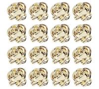 Junhonze 12 PièCes Boutons MéTalliques DoréS - Bouton A Coudre | 23mm Boutons De Conception IrréGuliers, AdaptéEs Aux Manteaux, Costumes, Chemises, Vestes, Uniformes, Bricolage
