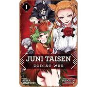 Juni Taisen - Plaque murale en métal vintage avec inscription « Zodiac War Volume 1 » - 20,3 x 30,5 cm