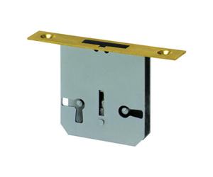 JuNie JuNie Serrure à pêne dormant 0668,D 25 mm avec béquille laiton, droite/gauche Quantité:1