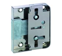 JuNie JuNie Serrure à pêne dormant pour meuble 0772, D 25mm appliquée acier verni, droite/gauche Quantité:1