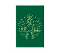 Junimo Stardew Valley Impression sur toile pour salon, chambre à coucher, sans cadre 30 x 45 cm