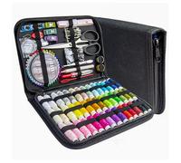 JUNING Kit Couture Complet avec Boîte, Premium Couture Accessoires, Set de Couture pour Voyage Famille Maison, Applicable au Travail et à l'Urgence,L, Noir