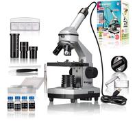Microscope BRESSER JUNIOR 40x-1024x avec Caméra oculaire