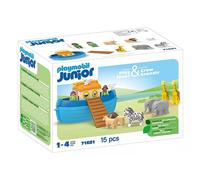 PLAYMOBIL 71681 Arche de Noé transportable - Junior - Comprend un bateau flottant - Dès 1 an