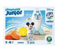 Playmobil Junior & Disney 71771 Mickey avec sa fusée Multicolore G