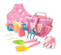 Junior Garden Toolset Kit - Lightweight Hand Tools, Planting Set with Grip, Child Safe Build, Outdoor Activity Pack, Gardening Starter for Introducing Kids to Planting and Nature Care Through Hands On
