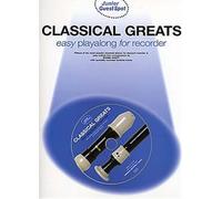 Junior guest spot: classical greats - easy playalong (recorder) +cd
