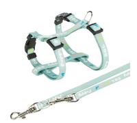 Junior Harnais Chiot Avec Laisse 23-34cm H8mm L2m Menthe
