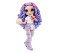 Junior High Pyjama Party - Poupée mannequin articulée 22 cm - Violet (Violet) - Nombreux accessoires - à partir de 4 ans