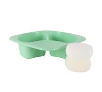 Junior Joy 6191030502MI Bol Supérieur Et Arrière avec 2 Éponge pour Bébé Vert