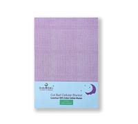 Junior Joy - Rose Couverture Lit En Coton Cellulaire 100%, Taille: 100 X 150 Cm Fabriqué En Ue - Référence : Tu-Fm52-Hi55