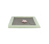 Junior matelas griffoir - TRIXIE - 47 x 47 cm - Gris / Menthe