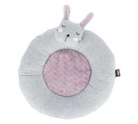 Junior Matelas Lievre D40cm Gris Clair Et Mauve
