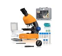JUNIOR Microscope 40x-640x avec accessoire et valise rigide