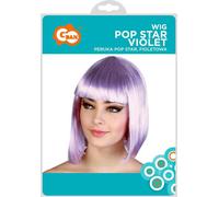JUNIOR - Perruque pop star, violette