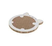 Tapis à gratter - TRIXIE - Junior - Avec herbe à chat - Gris clair - 31 x 32,5 cm