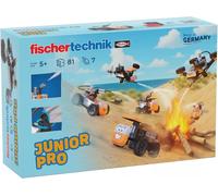 Junior Pro 576100 ¿ Jeu De Construction Pour Enfants, 7 Modèles À Construire, Dont Un Camion De Pompier, Dès 5 Ans, Orange