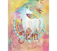 Juniper: Colorful Rainbow Unicorn - 100 Pages 8"X10" Girl's Composition Wide Ruled Notebook