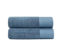 Juniper Serviettes de douche Juniper 70x140 cm lot de 2 North Sea Blue
