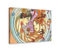 Junji Ito 7 Toile Poster Décoration Murale pour Salon Chambre 30 × 45 cm Cadre Style 1