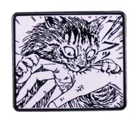 Junji Ito Cat Diary Yon & Mu Biting Hand Tomie Uzumaki Japanese Horror Manga 2,5 cm Badge Pin Badge, 1 Inch, Émail, émail