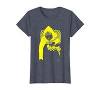 Junji Ito, Maniac, Soichi ver. T-Shirt, Femme, Bleu Chiné, S