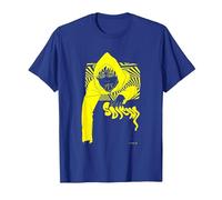 Junji Ito, Maniac, Soichi ver. T-Shirt, Homme, Bleu Royal, 3XL