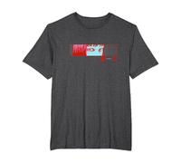 Junji Ito Tomie en Rouge T-Shirt, Homme Grandes Tailles, Chiné Foncé, 4X Tall