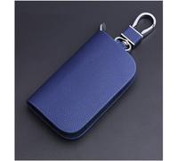 JUNJIKAIDAN Étui Porte-clés Voiture pour Mustang Mustang Mach-E Puma S-Max, Cuir Etuis à Clés Porte Cles Étanche Protection Porte coratifs Clef Accessoires,No Window-D