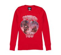 Junk Food Clothing T-Shirt rouge à manches longues Womens