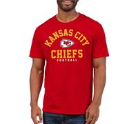 Junk Food Clothing x NFL - Kansas City Chiefs - Classic Team Logo - Unisex Adult Short Sleeve Fan T-Shirt for Men and Women - Size 3X-Large