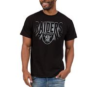 Junk Food Clothing x NFL - Las Vegas Raiders - T-Shirt Unisexe pour Adulte