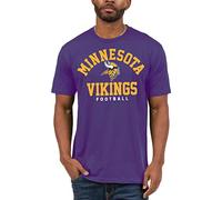 Junk Food Clothing x NFL - Minnesota Vikings - Classic Team Logo - Unisex Adult Short Sleeve Fan T-Shirt for Men and Women - Size Medium