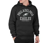 Junk Food Clothing x NFL - Philadelphia Eagles - Classic Team Logo - Adulte Pull à Capuche pour Homme et Femme - Taille XL
