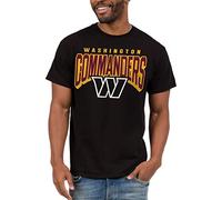 Junk Food Clothing x NFL - T-Shirt Unisexe pour Adulte avec Logo Washington Commanders