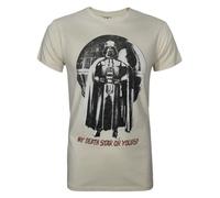 Junk Food - "My Death Star Or Yours" T-shirt pour homme NS5577 (S) (Blanc)